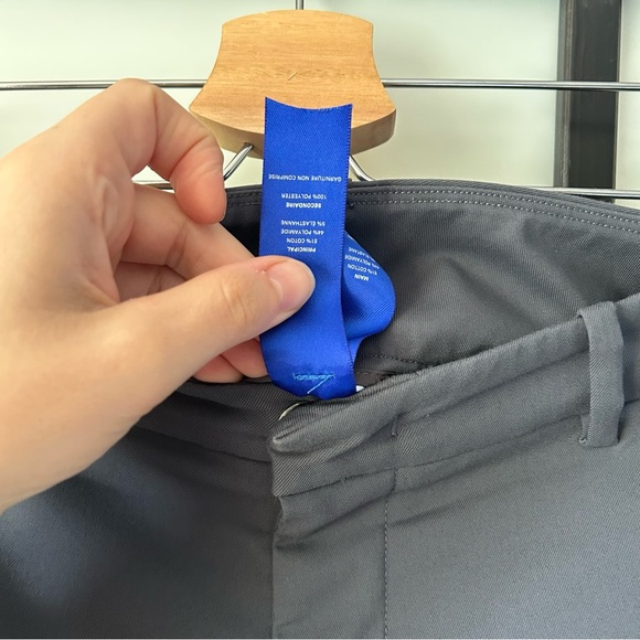 [34] Kit and Ace Men’s Dark Grey Jogger Style Casual Chino Pant - Picture 11 of 12